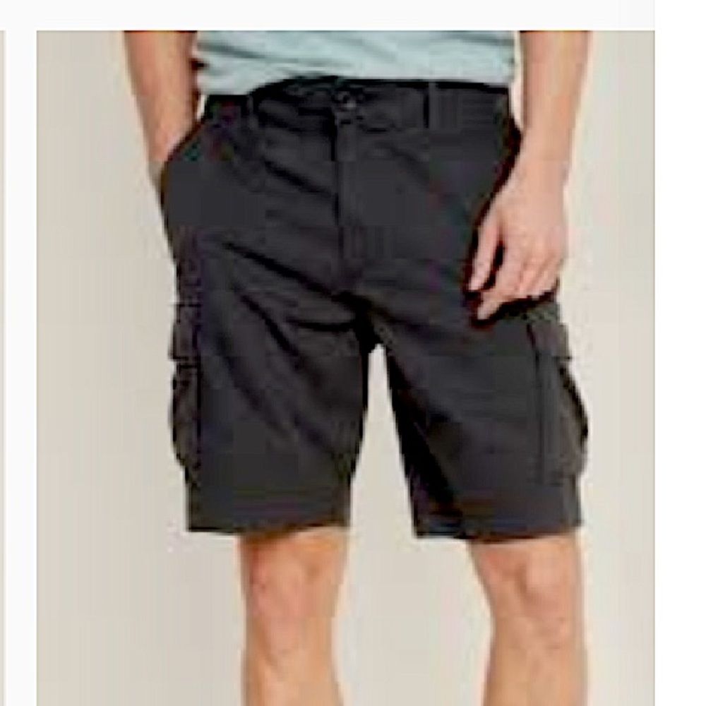 Black Cargo Shorts
